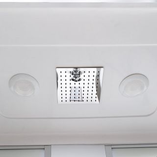 Душевая кабина Deto ЕМ4515 LED 150х85х220 см